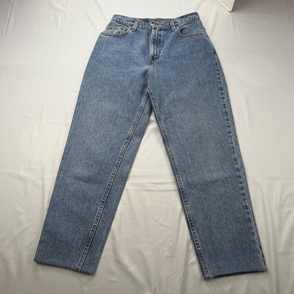 Levi's 550 Relaxed Fit Jeans Women 10 Blue High Rise Tapered Leg USA Made Vintag